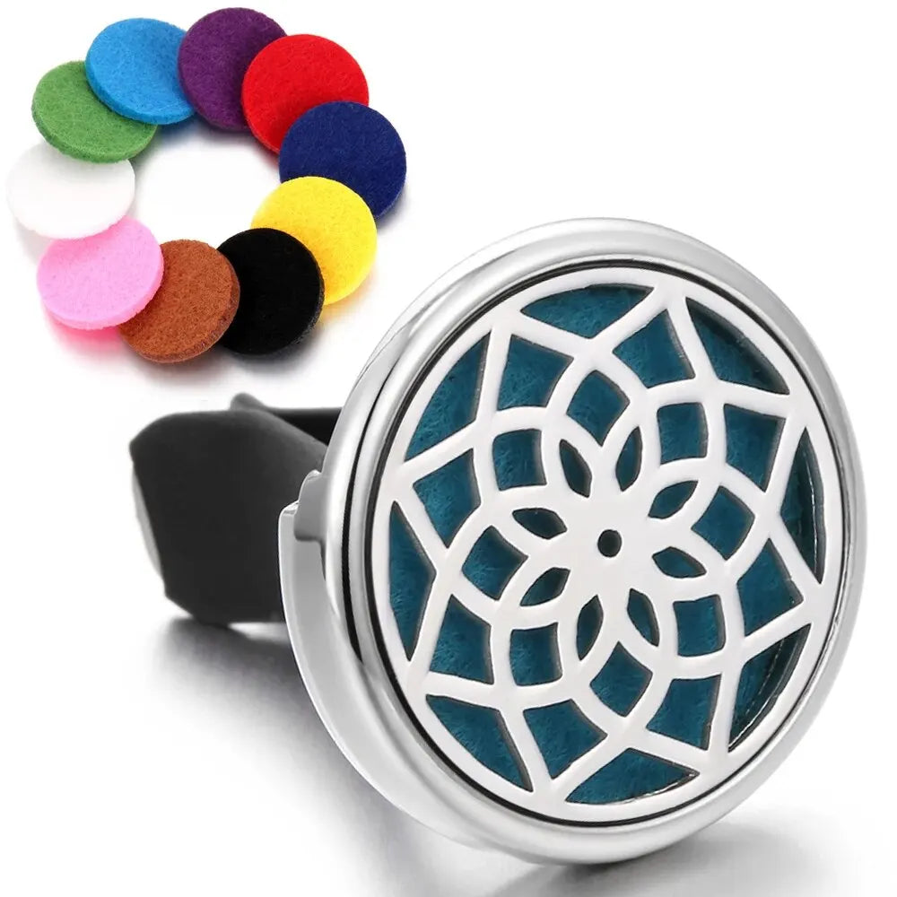 Tree Car Aromatherapy Diffuser - Essential Oil Vent Clip