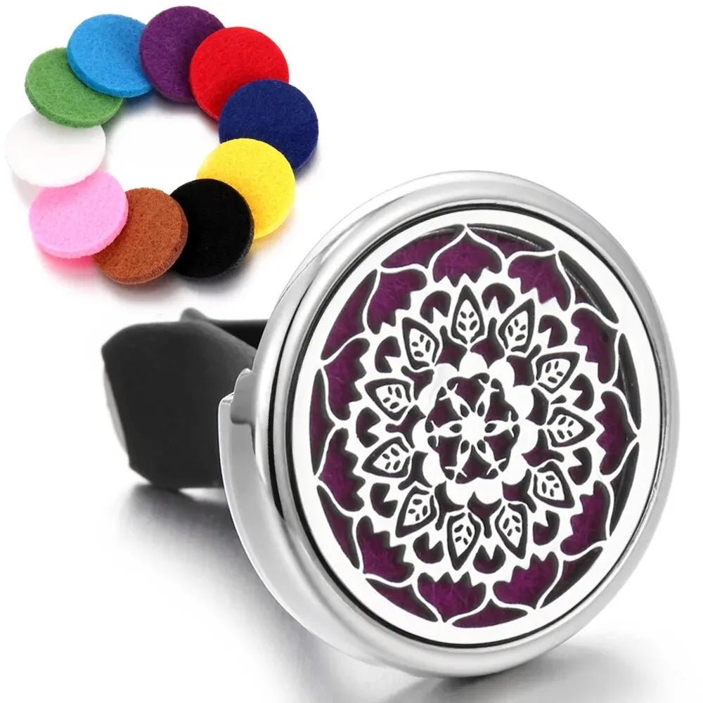 Tree Car Aromatherapy Diffuser - Essential Oil Vent Clip