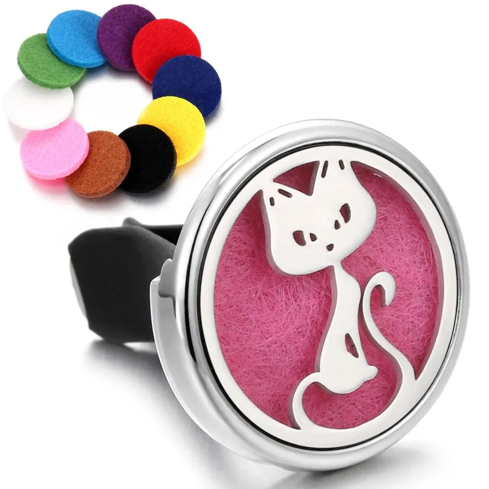 Tree Car Aromatherapy Diffuser - Essential Oil Vent Clip