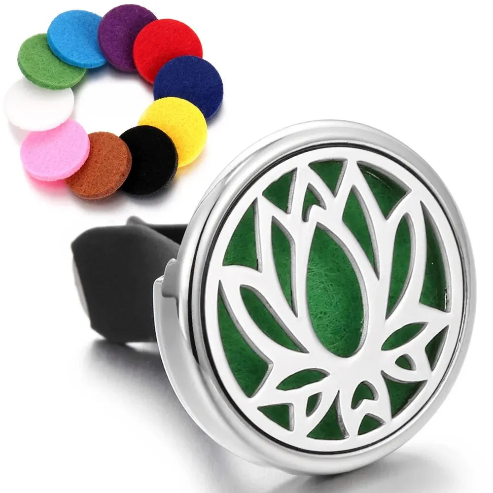 Tree Car Aromatherapy Diffuser - Essential Oil Vent Clip