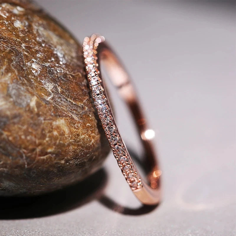Radiant Sparkle Rings - Elegant Statement Jewelry