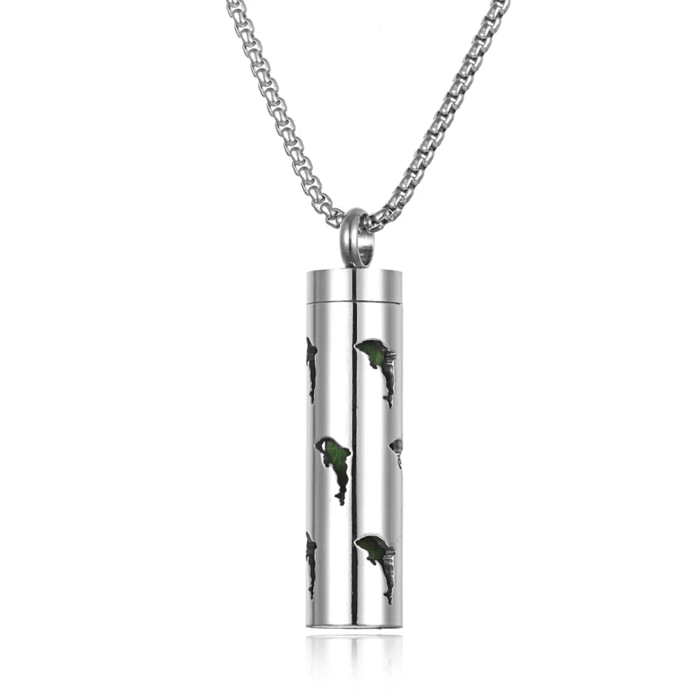 Aromatherapy Diffuser Necklace - Essential Oil Pendant