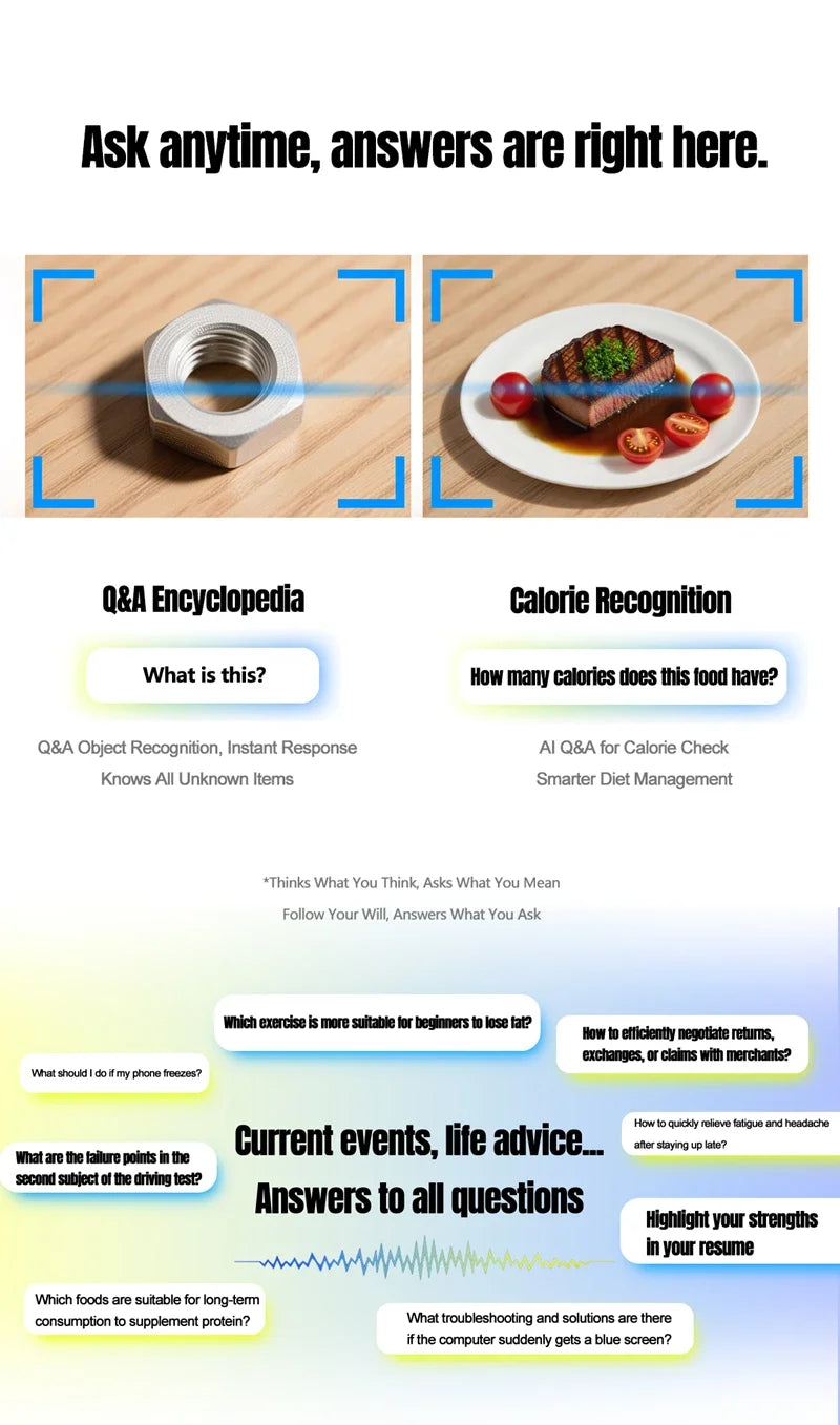 Xiaomi AI Smart Glasses - 8K HD