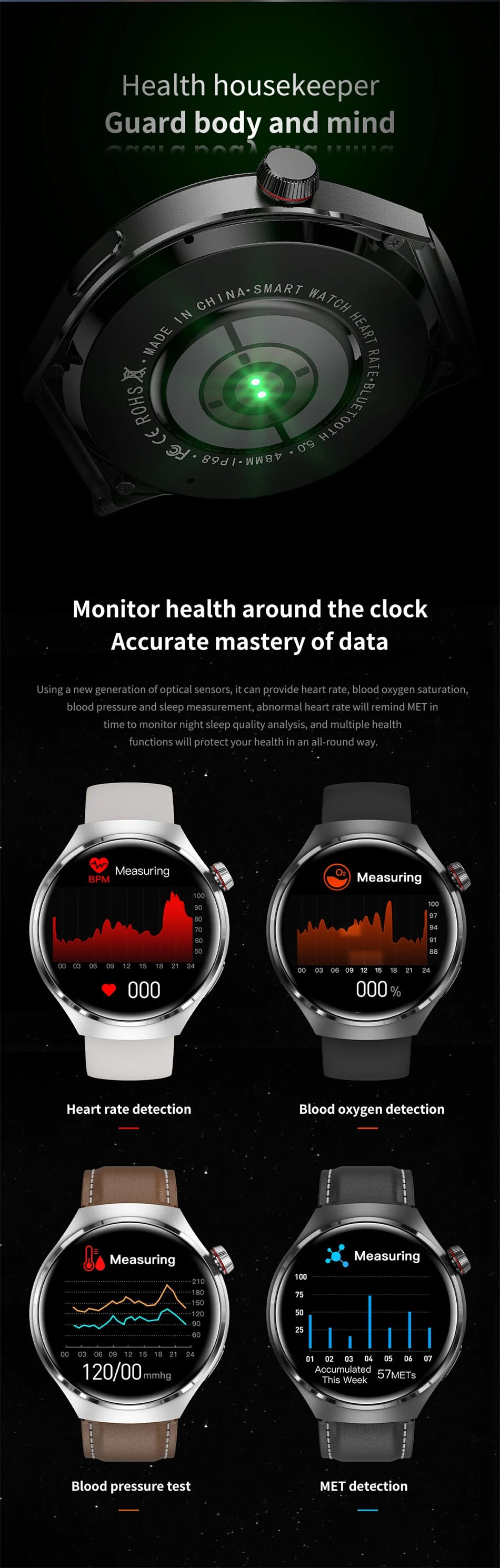 HUAWEI Band 4 Pro - Smart Fitness Tracker with Color Display