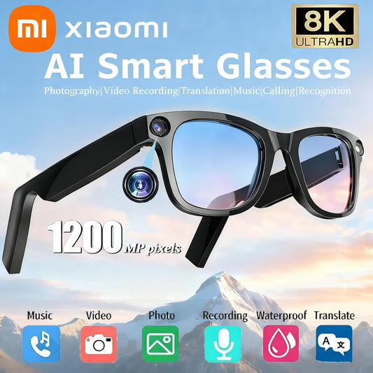 Xiaomi AI Smart Glasses - 8K HD