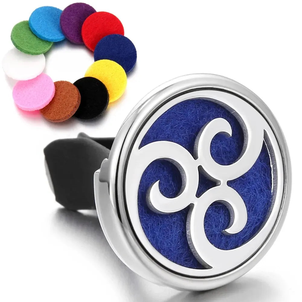 Tree Car Aromatherapy Diffuser - Essential Oil Vent Clip