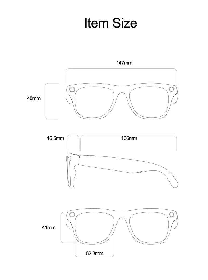 Xiaomi AI Smart Glasses - 8K HD