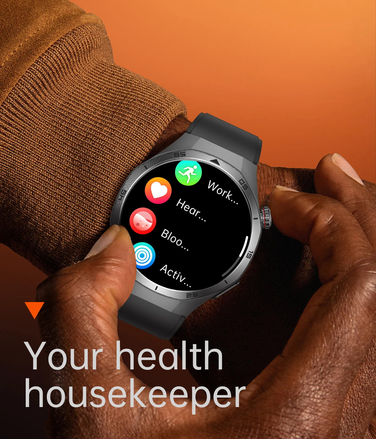 HUAWEI Smart Health Watch 2025 - ECG+PPG Blood Pressure Monitor with NFC & HD Calling