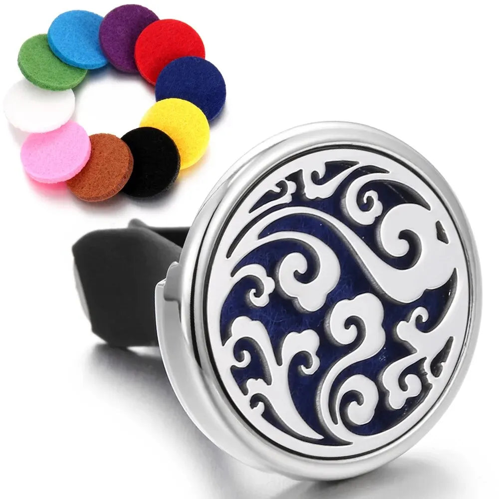 Tree Car Aromatherapy Diffuser - Essential Oil Vent Clip