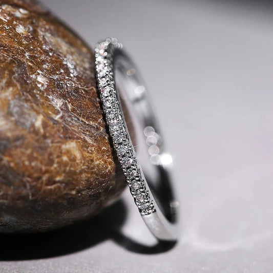 Radiant Sparkle Rings - Elegant Statement Jewelry