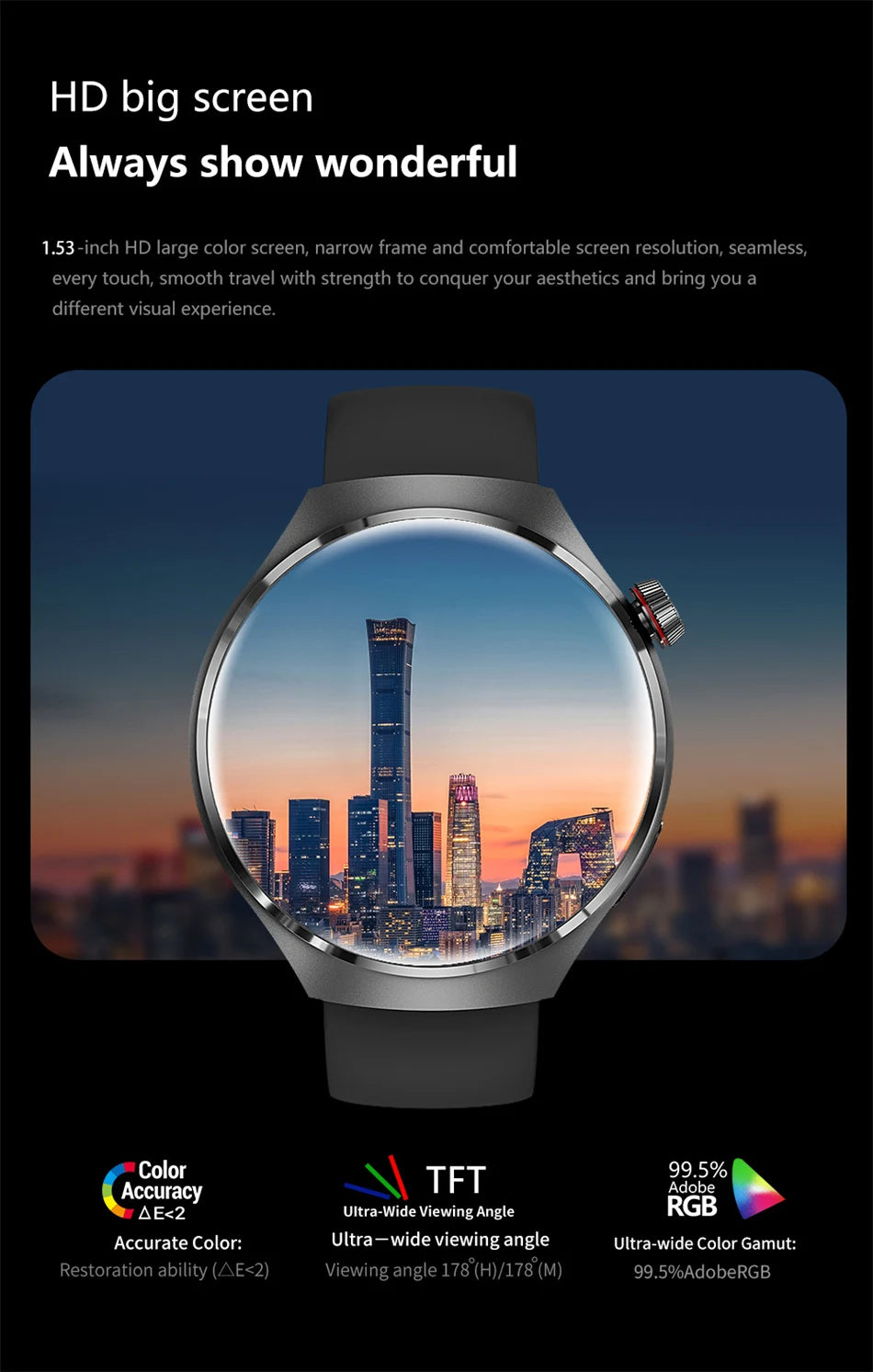 HUAWEI Band 4 Pro - Smart Fitness Tracker with Color Display