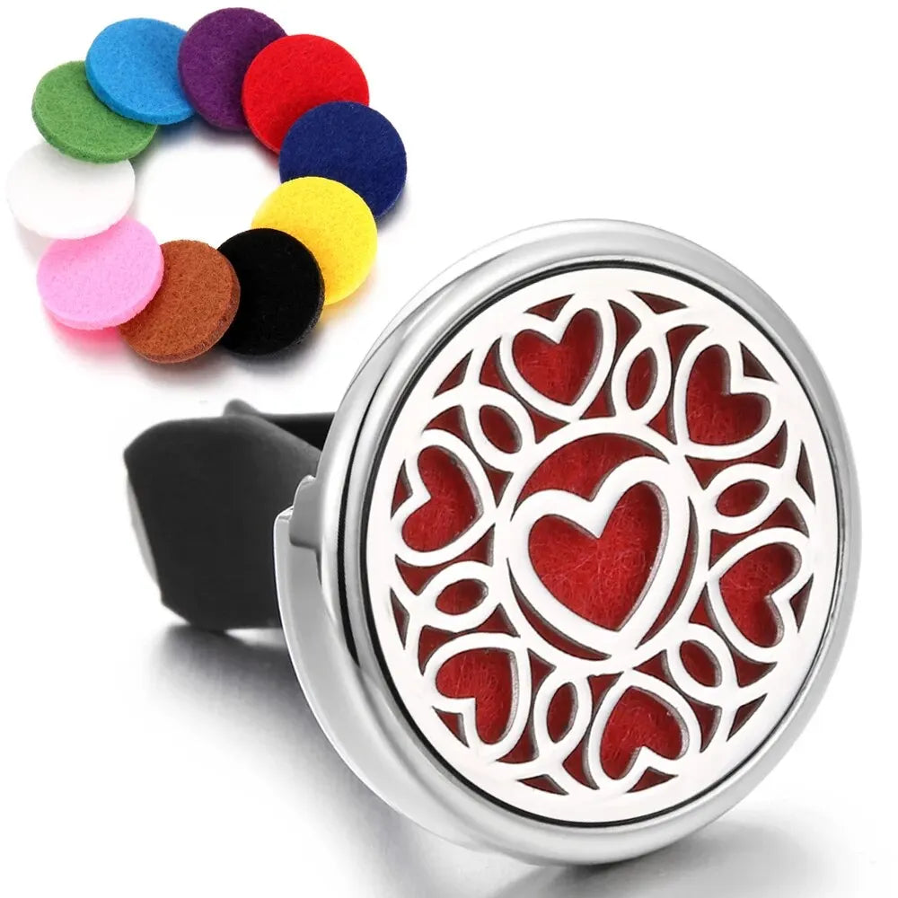 Tree Car Aromatherapy Diffuser - Essential Oil Vent Clip