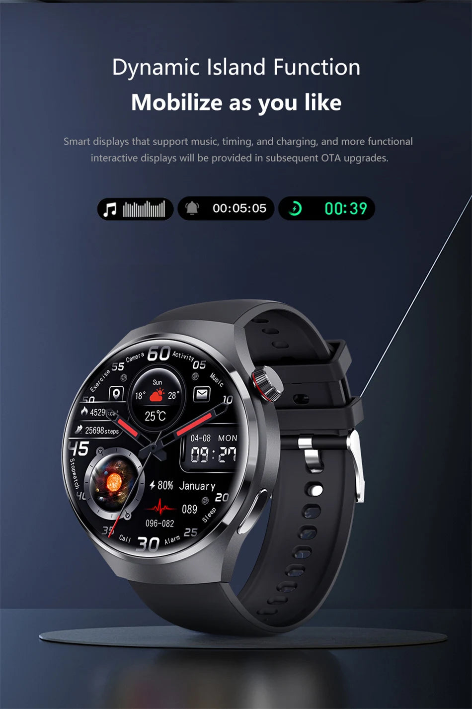 HUAWEI Band 4 Pro - Smart Fitness Tracker with Color Display