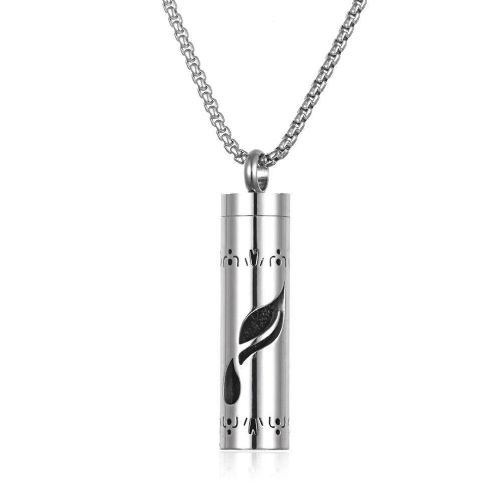 Aromatherapy Diffuser Necklace - Essential Oil Pendant