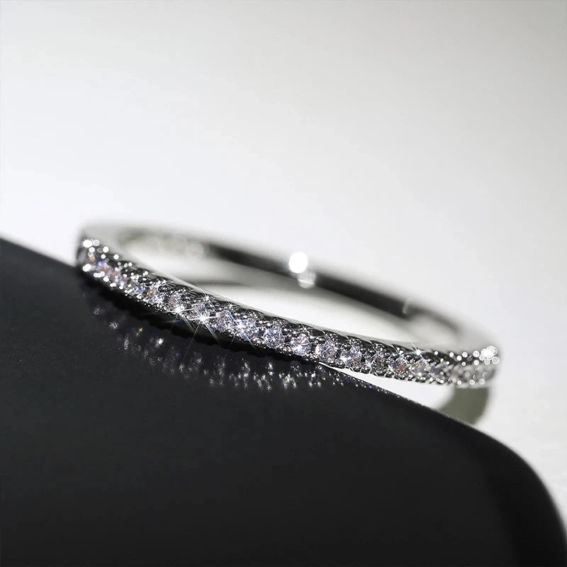 Radiant Sparkle Rings - Elegant Statement Jewelry