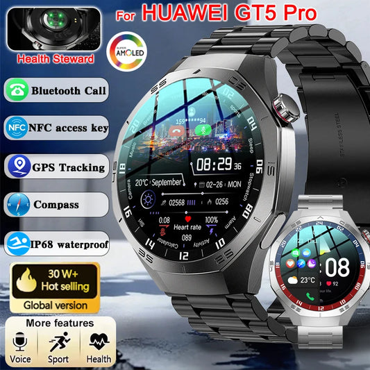HUAWEI GT5 Pro - Premium Smart Watch