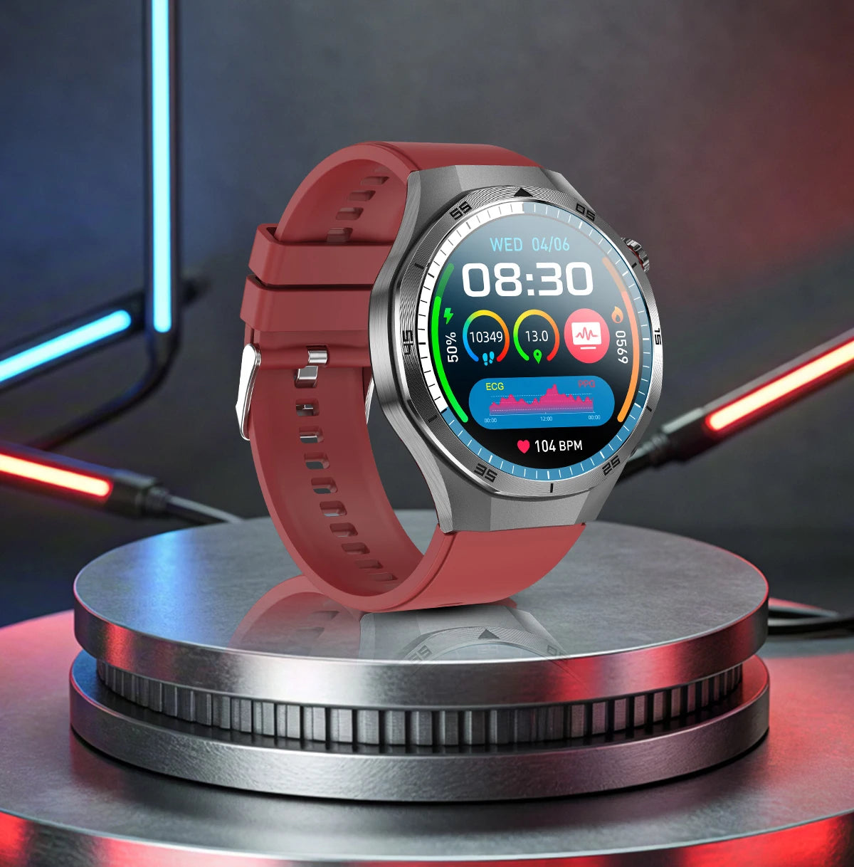 HUAWEI Smart Health Watch 2025 - ECG+PPG Blood Pressure Monitor with NFC & HD Calling