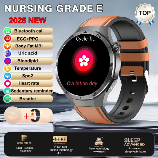 HUAWEI Smart Health Watch 2025 - ECG+PPG Blood Pressure Monitor with NFC & HD Calling