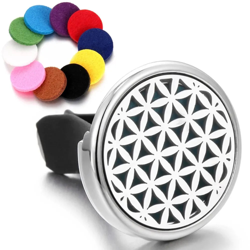 Tree Car Aromatherapy Diffuser - Essential Oil Vent Clip